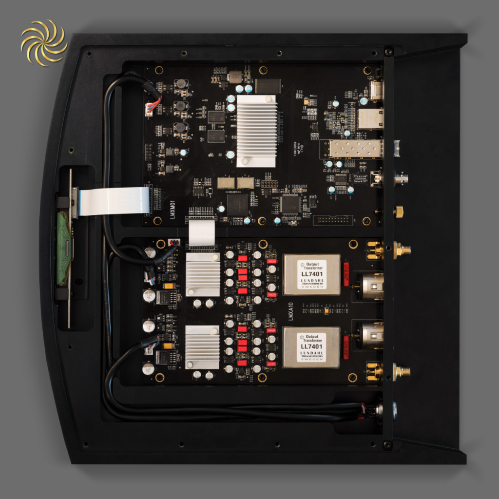 Bộ nguồn rời chuyên biệt PSU giúp chống nhiễu tuyệt đối cho streamer Lumin X1