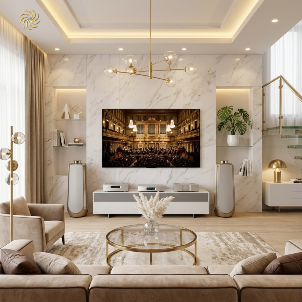 Cận cảnh Lumin X1 đang hoạt động trong hệ thống gia đình